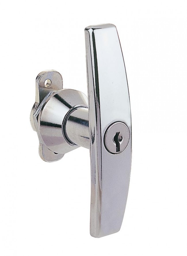 Poignée De Porte Ronde Avec Serrure Intégrée Castorama