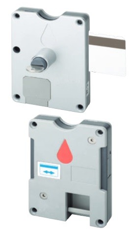 Serrure à monnayeur à carte magnétique 7450
